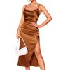 Women's Fashionable Solid Color Suspender Dress