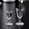 OLOEY Acrylic High-Foot Cocktail Shot Glasses