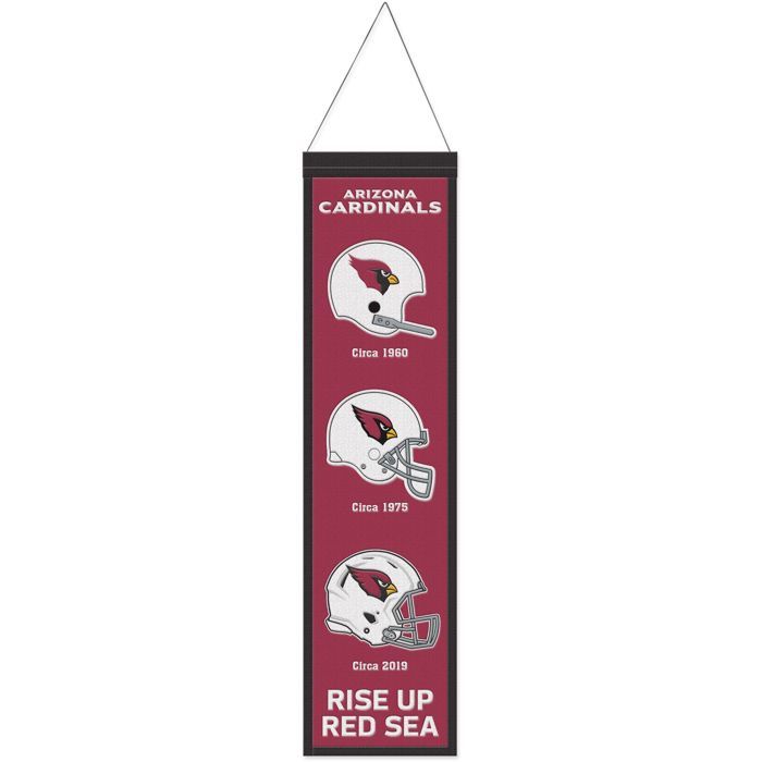 Bannière - WINCRAFT - NFL Teams EVOLUTION - Arizona Cardinals - 80x20cm - 70% Laine, 30% Polyester