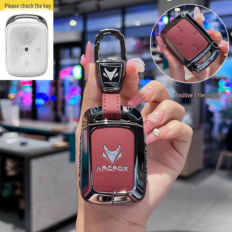 Compatible Jihu T1 Key Cover for 25 New ARCFOX Jihu T1PLUS Energy Pro Car Models