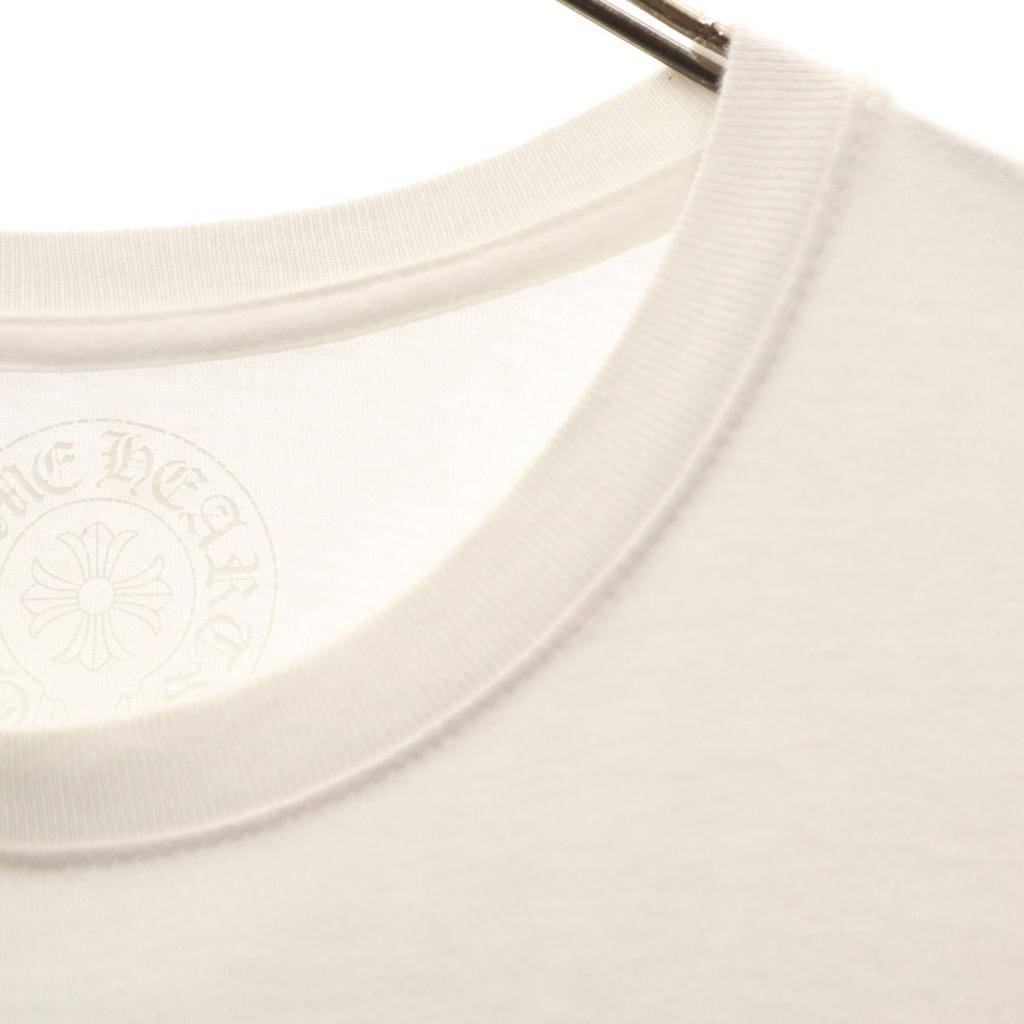 CHROME HEARTS Made in USA Back logo Short sleeve T-shirt XL white Men's Used