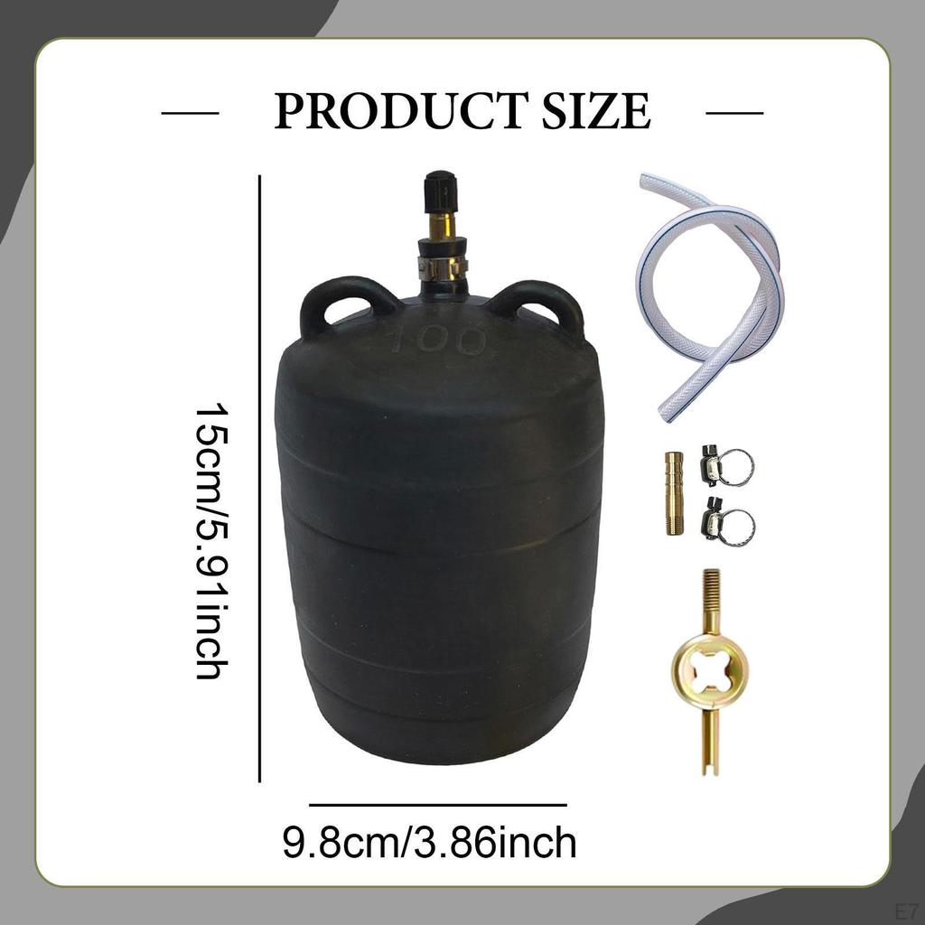 Inflatable Plug Plumbing Test Ball Balloon Pressure for Plumbers Maintenance Crews