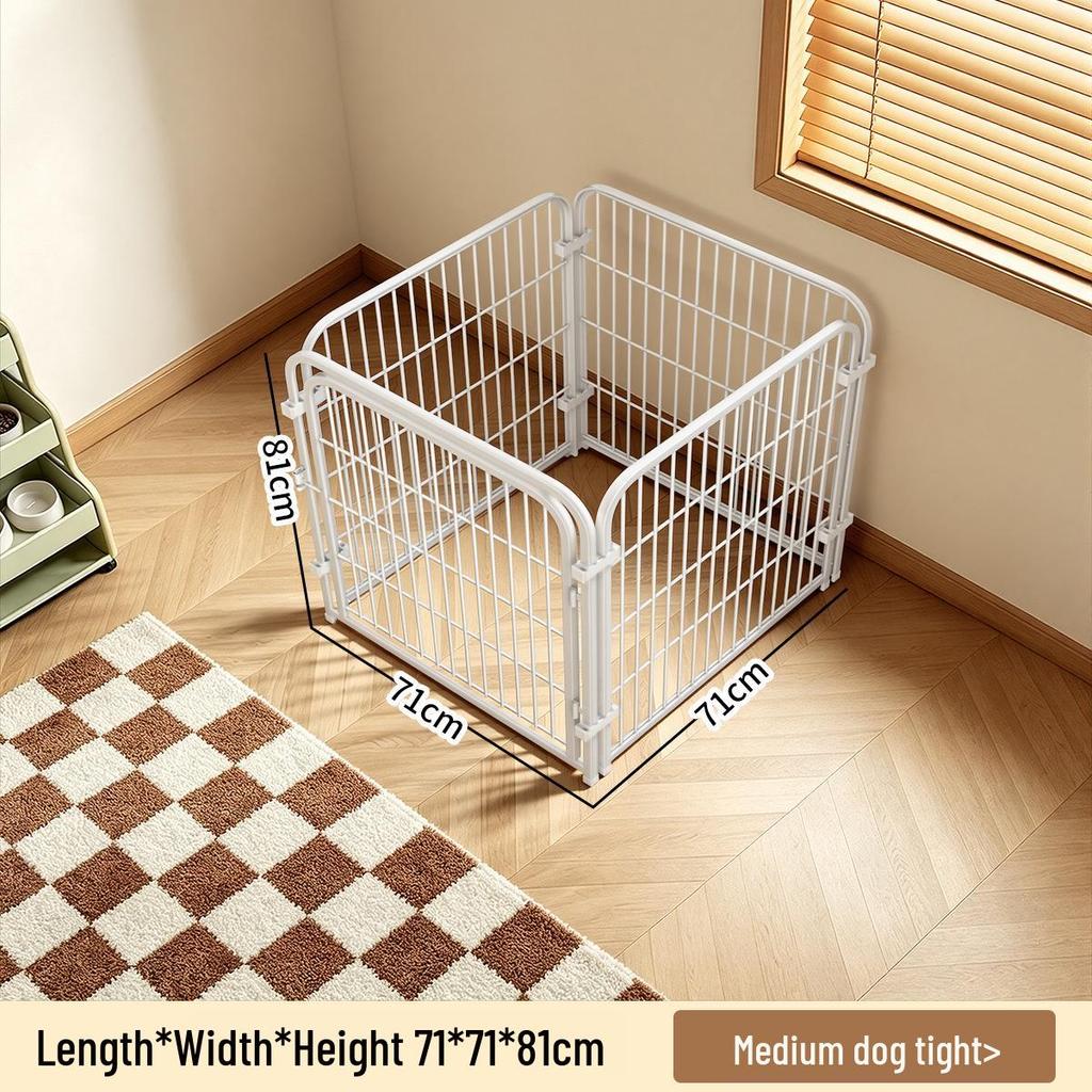 Adjustable Indoor Dog Cage and Fence for Small, Medium, and Large Dogs