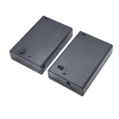 Anti Short Circuit 3x2A Battery Case With Cover High Conductivity Contacts Battery Box For Electronics
