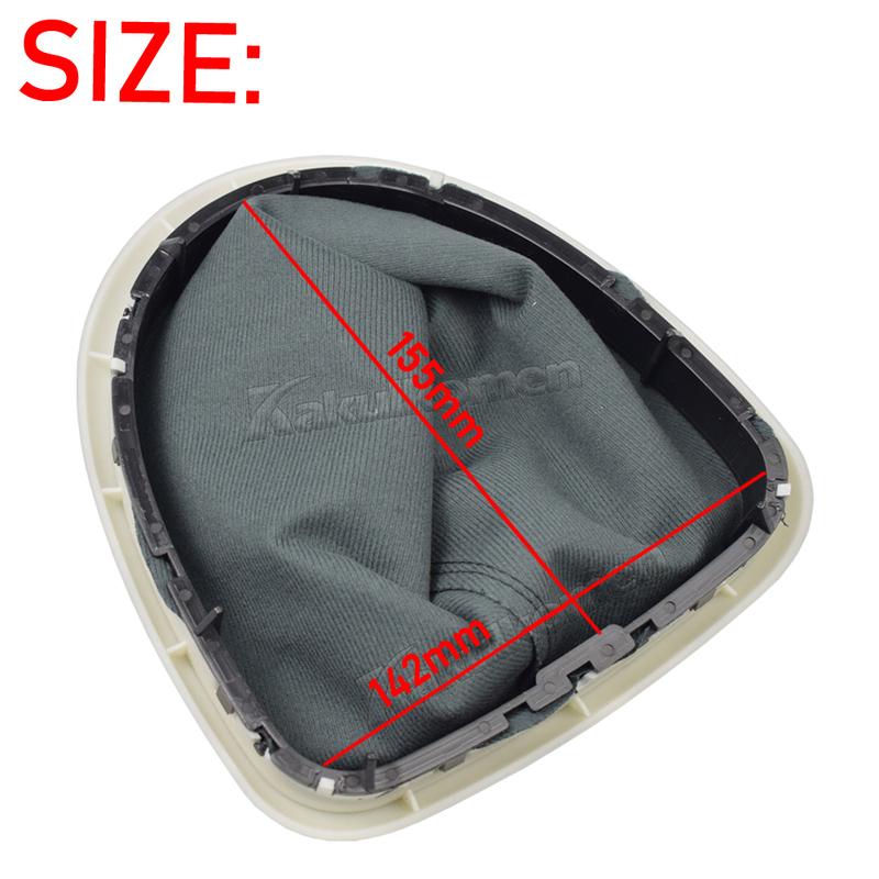 For NISSAN QASHQAI I J10 X-trail 2006-2013 QASHQAI II Leather Manual 5/6 Speed Car Gear Shift Knob Lever Gaitor Boot Cover