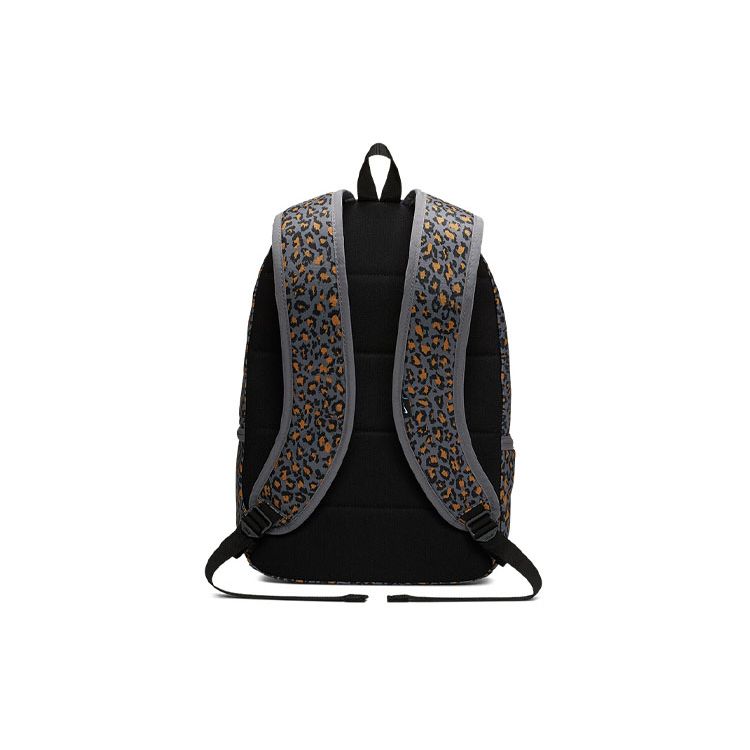 Nike Sports Backpack Polyester Bookbag Double Shoulder Bag Regular Unisex Couple Leopard Print Unisex backpacks BA5761-056