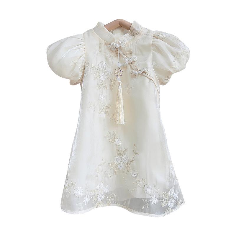 Sommer Hanfu Cheongsam Kleid für Mädchen - Prinzessin TX765