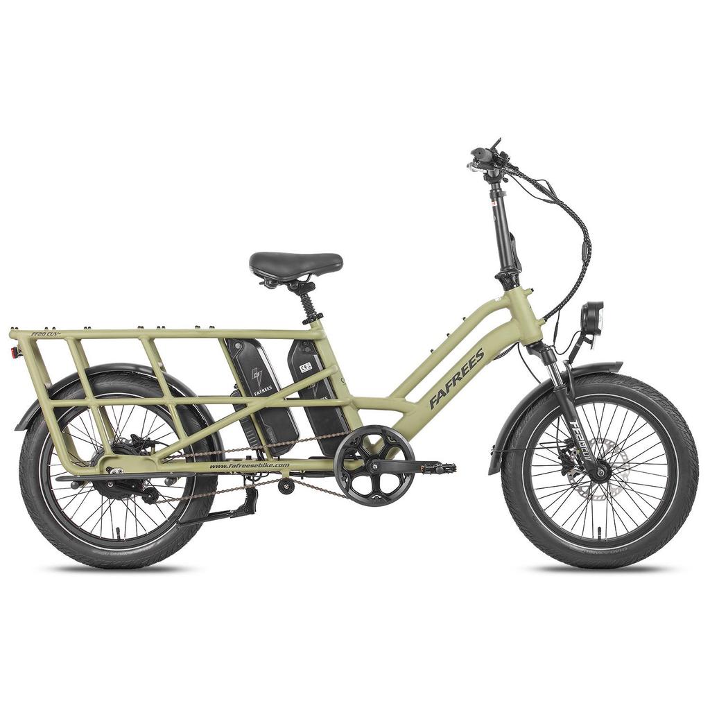 Fafrees FF20 CUV Longtail Electric Bike, 12 Ah X 2 Batteries, 250W