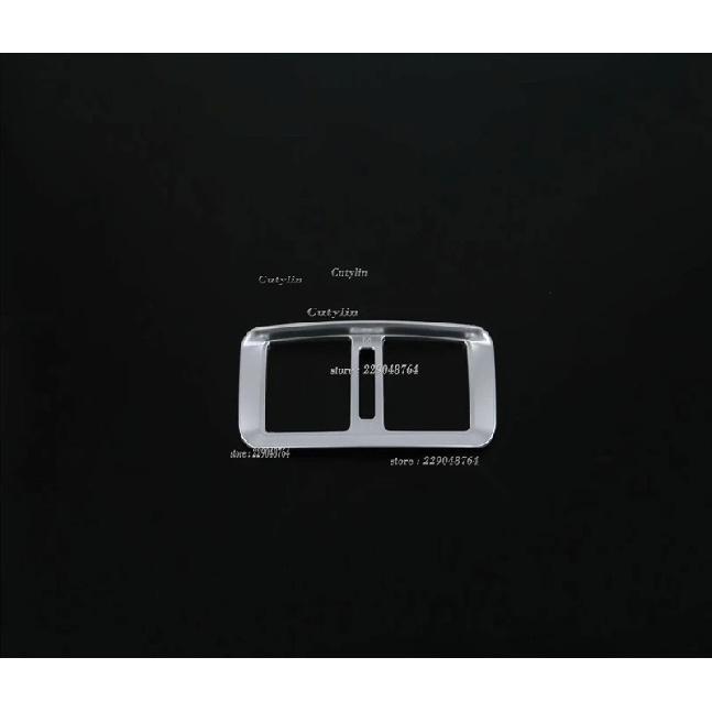 For Nissan Navara NP300 2017 2018  Interior Rear Armrest Box Frame Air Condition Vent Outlet Cover Trim Accessories