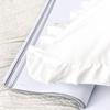 Comfortable White Princess Pillowcase with Ruffles Sweatproof Decorative Pillow Cover Soft Multiple Sizes Pillow Core Protector
