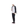 Anta Contrast Logo Print Stand Collar Running Knit Sports Jacket Men Jacket Pure-White Basic-Black 152417743S-1
