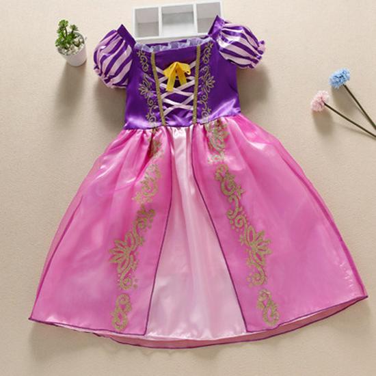 Vestito Estivo da Bambina Principessa Frozen - Costume Formale & per Esibizioni