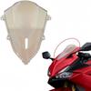 Motorcycle Windshield Double Bubble WindScreen Air Deflector Fairing Deflector For Honda CBR 250 RR CBR250RR 2017-