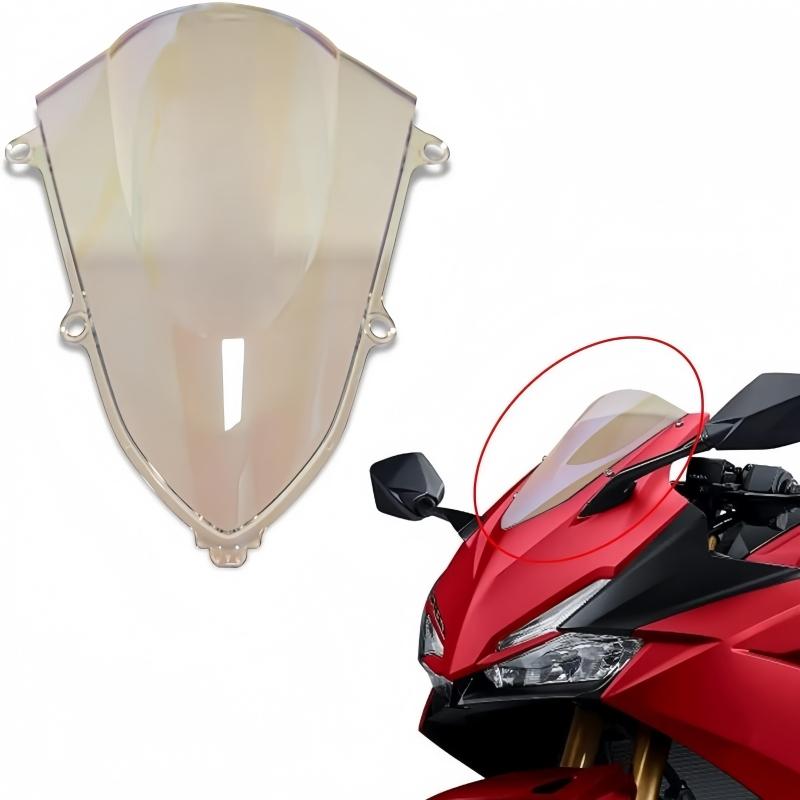 Motorcycle Windshield Double Bubble WindScreen Air Deflector Fairing Deflector For Honda CBR 250 RR CBR250RR 2017-
