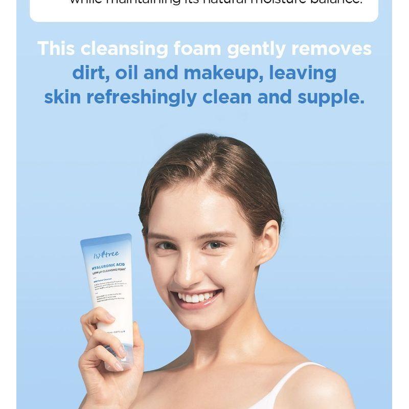 Isntree - Hyaluronic Acid Low pH Cleansing Foam