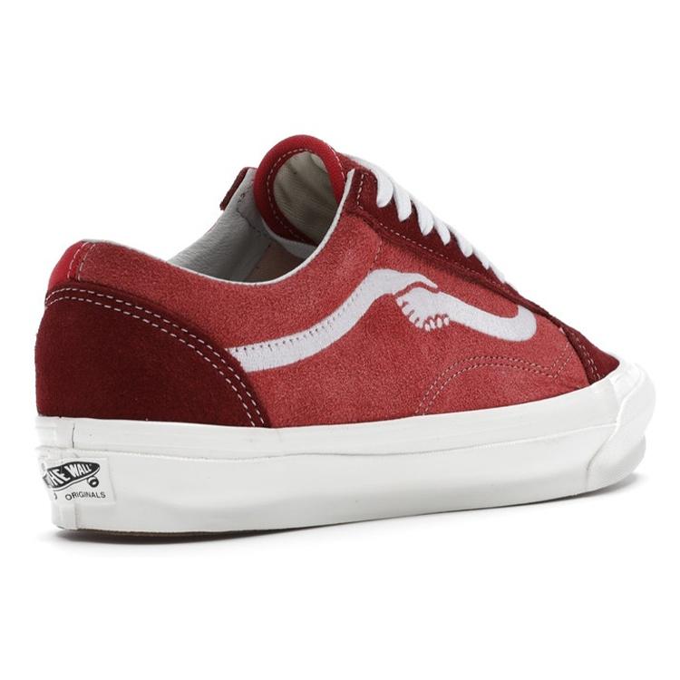 Vans Notre x Vault OG Old Skool LX 'Red' Men's VN0A4P3X2I4