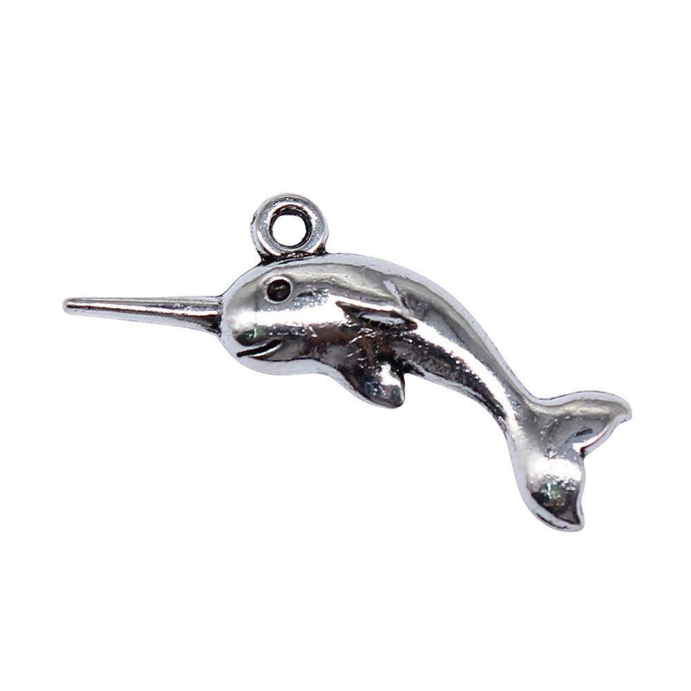 Mermaid Tail Charms Alloy Pendants For Ocean Themed Jewelry Making