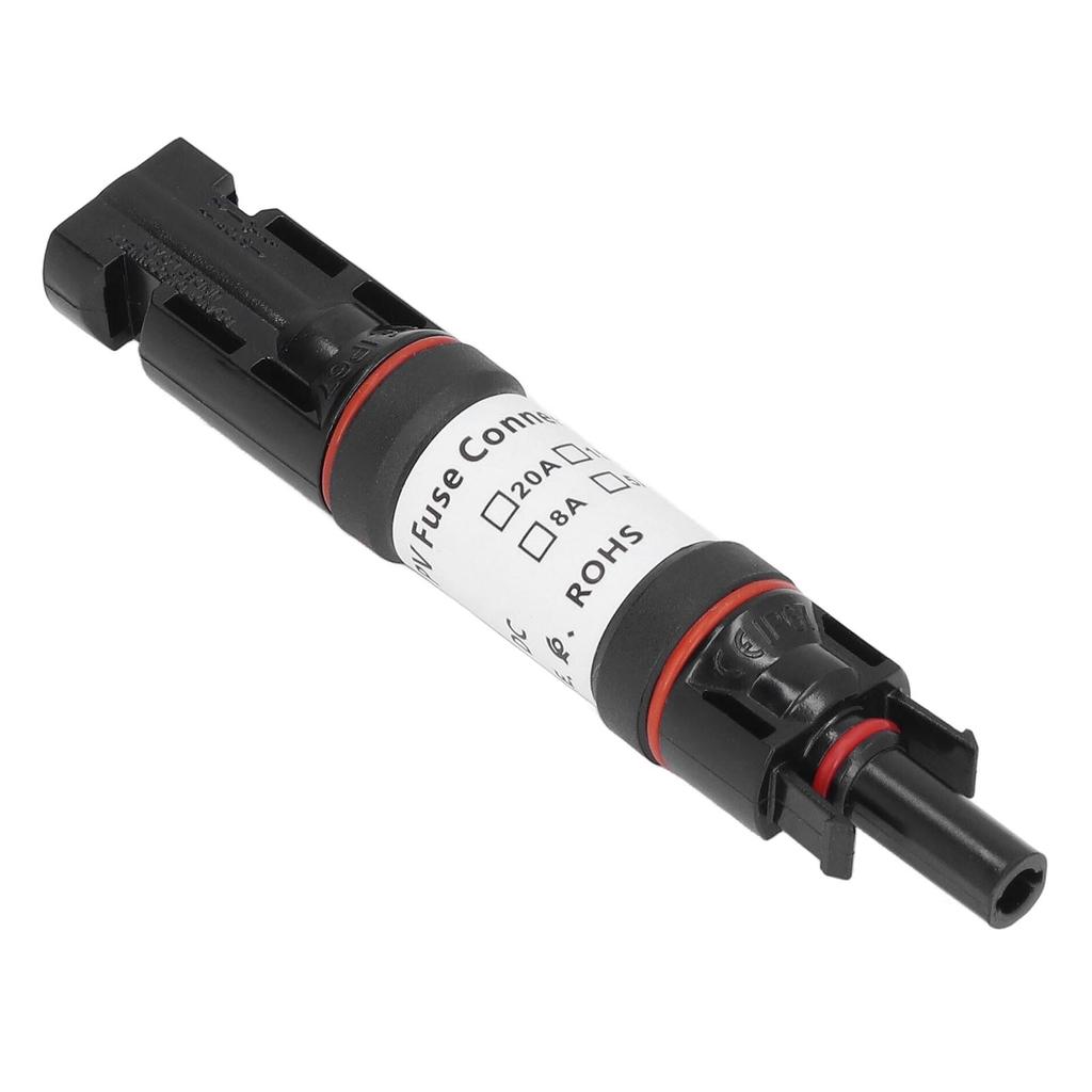 Solar PV Sicherungshalter PPO Messing Photovoltaik Stecker mit Selbstverriegelungssystem DC 1000V20A