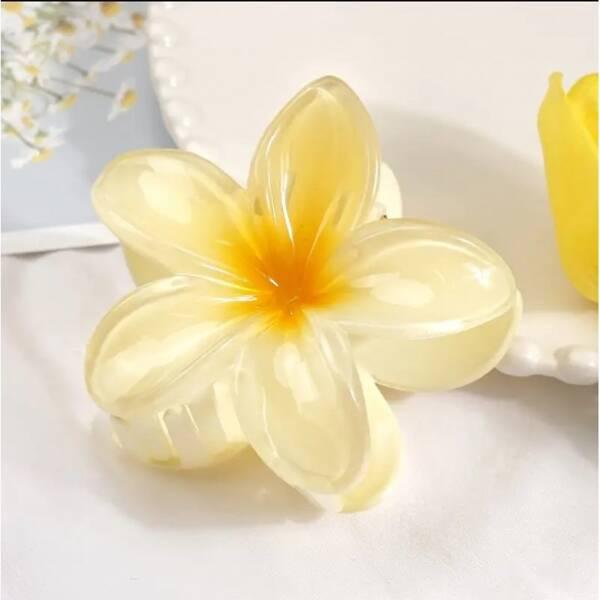 Ecarla Hair Clip-Buckle Flower Moana Ombre Yellow Sp269Zo