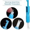 1/2Pcs Plastic Handle Quick Sewing Threader Needlework Needle Threading Tool  for Needle Work