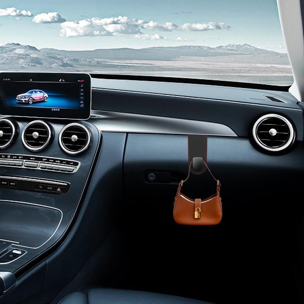 Purse Hook for Car Glove Box, Car Glove Box Hook Multifunctional Car Hook Passenger