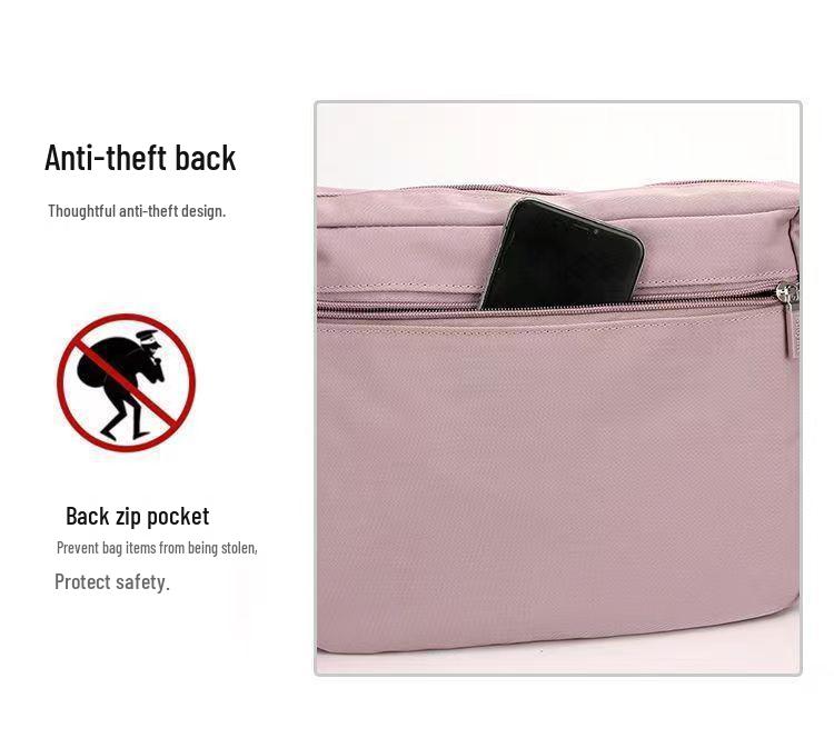 Sac bandoulière en nylon grande capacité pour femmes d'âge mûr: Porte-monnaie multi-compartiments, léger, décontracté, pour affaires et shopping