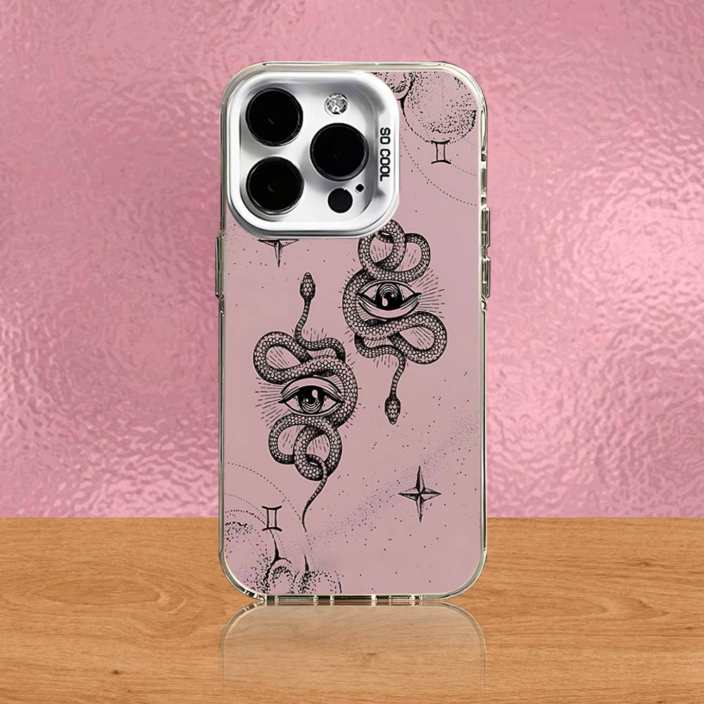 

Zodiac Desgin Phone Case For iPhone 16,15,14,13,12,11,Pro,XS,Max,Plus,Mini,SE White Candy Matte Shockproof Cover iPhone15