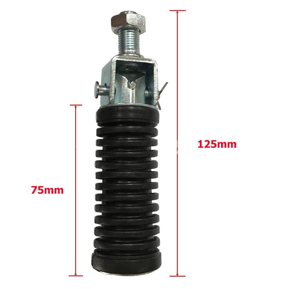 1Pair Universal Motorcycle Rear Pillion Footpegs Footrests Foot Pegs Rests 10mm Thread Motorcycle PartsGood product