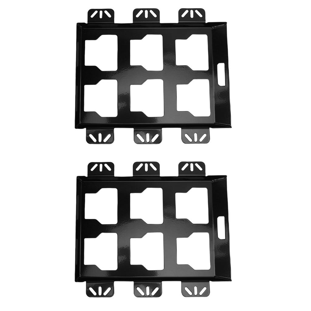 Toolbox Mounting Plate 100 Lbs Loading Capacity Storage Toolbox Metal Mounting Base Replacement for Packout Toolbox