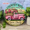 Metal Wall Art Sign Vintage Farmhouse Decor Welcome Home Kitchen Garage Cafe Bar