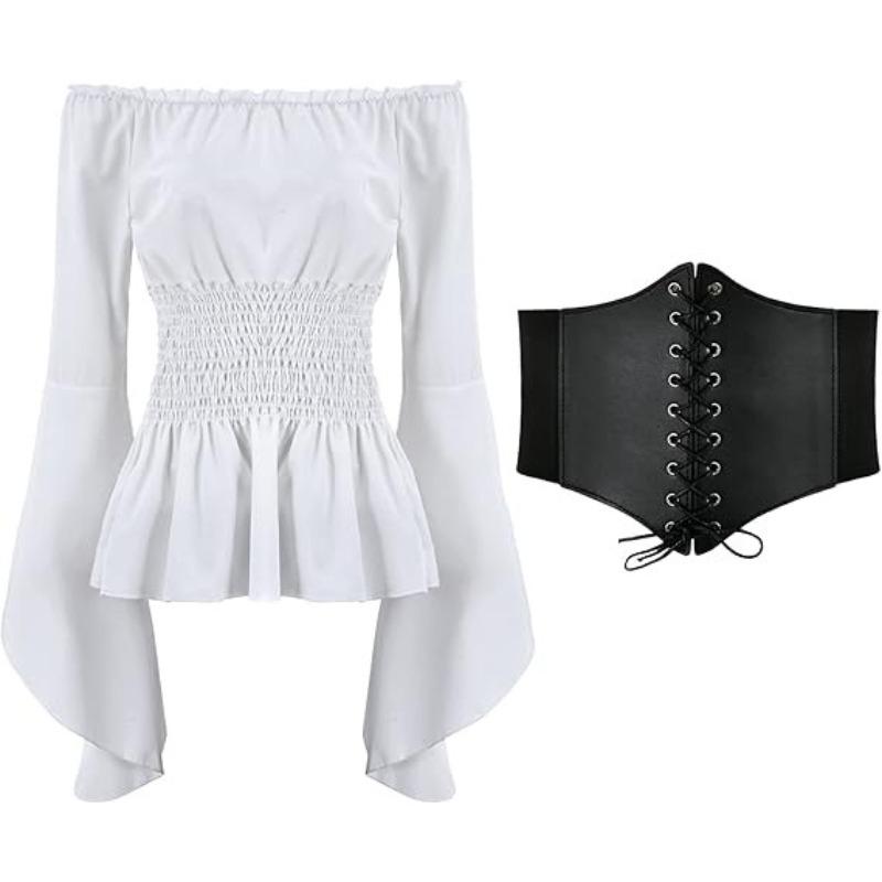 New long-sleeved women's Renaissance medieval blazers and costumes