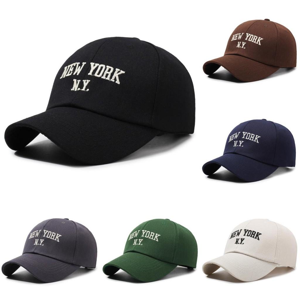 New York Letter Ny Embroidery Baseball Cap Sun Protection Breathable Peaked Hat