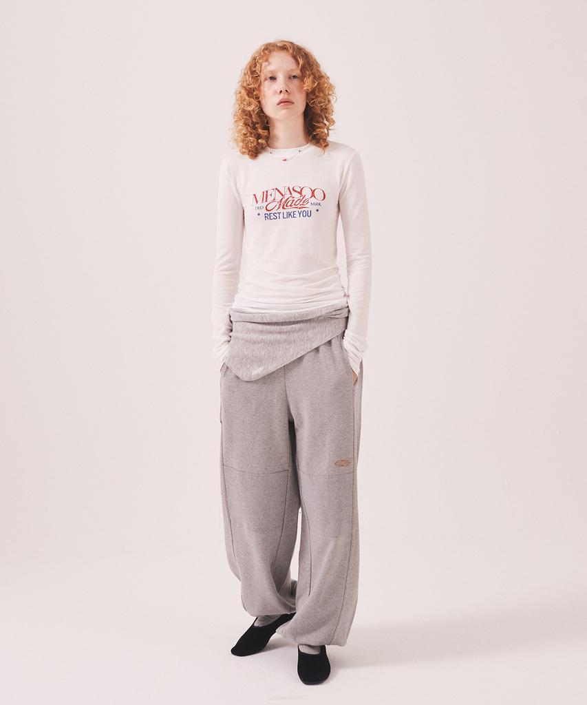 Minasu Mns Soft Fitted Long T Shirt_White