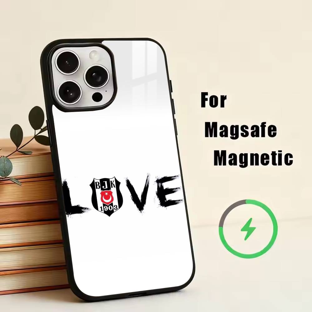 Fashion Besiktas BJK-1903 Phone Case For iPhone17,16,15,14,13,12,11 Plus,Pro Magnetic For Magsafe Wireless Charging