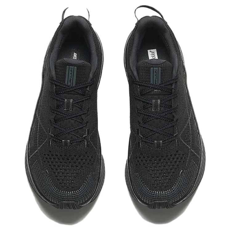 New Anta Slip Resistant Low Top Running Shoes Women's Black 122436634A-2