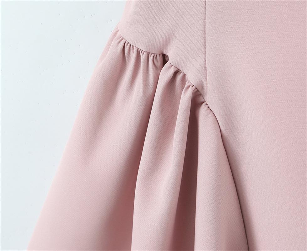 Sleeveless Chic Square Neck Mini Dress: 2026 Sexy Slimming Style