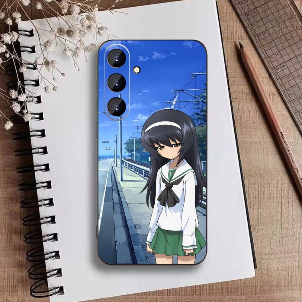 G-GIRLS F-Und P-PANZER Phone Case For Samsung Galaxy A73,A72,A71,A70,A52,A51 Others Soft Black Cover
