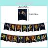 Harry Potter Party Decorations Magic Movie Cake Toppers Spiral Hanging Decor Aluminum Foil Balloons Pull Flags Set