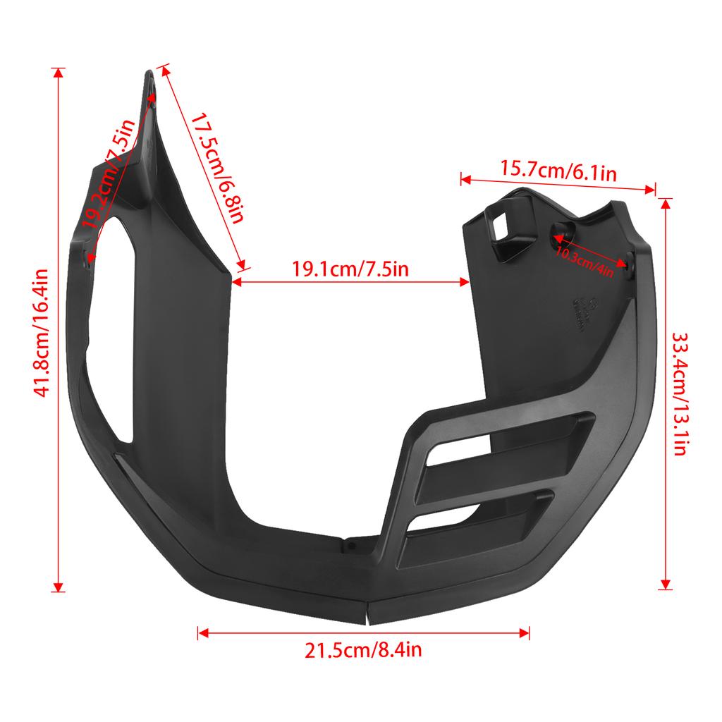 For Honda CB650R CB 650R 650 R 2019-2026 Motorcycle Lower Spoiler Belly Pan Fairing Engine Chassis Guard Body Panel Protection
