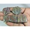 30-31 MM Natural Rhodonite Matched Pair Fancy Loose Gemstone 4 Pair Lot A-601