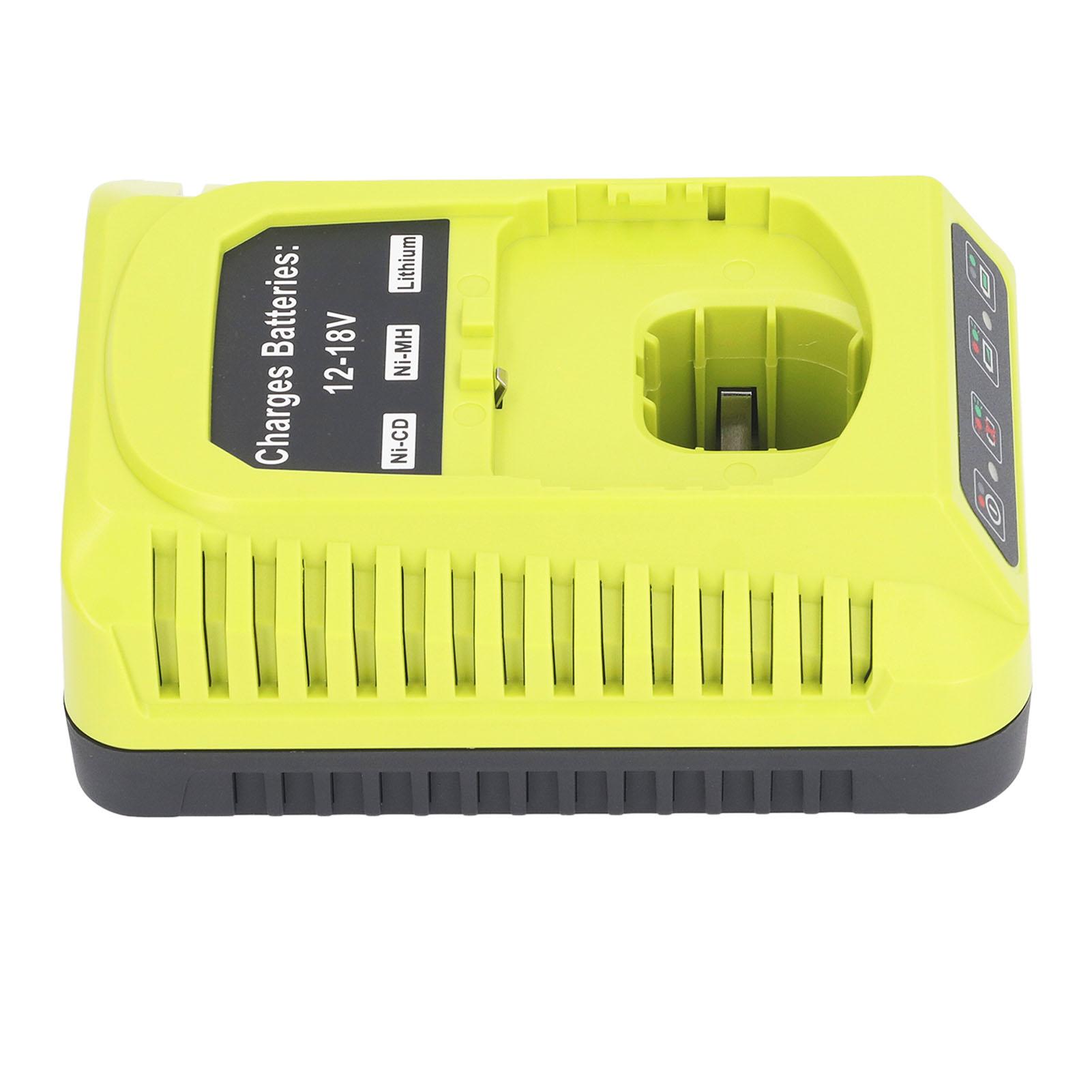 

Беспроводное зарядное устройство для аккумуляторов электроинструментов 12 В-18 В Замена зарядного устройства для One+ Plus P100 P102 US Plug