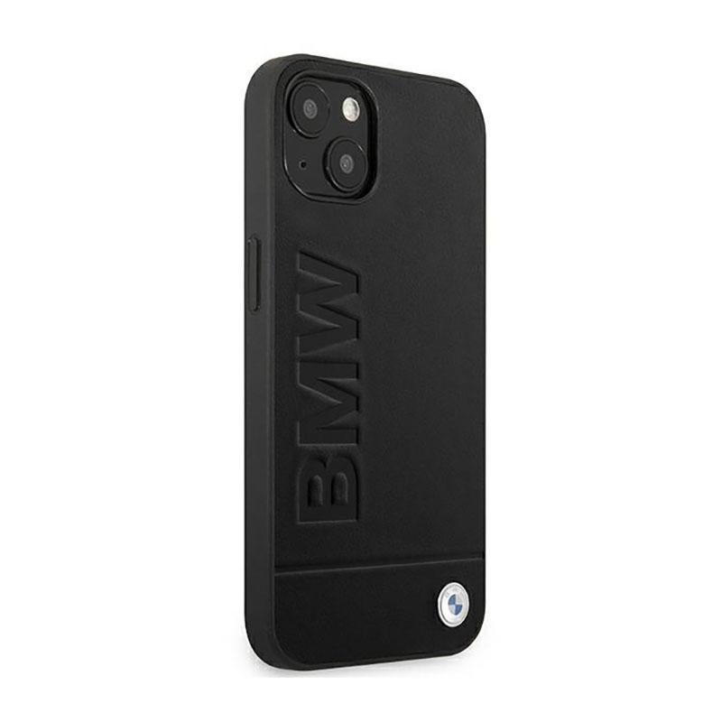 Bmw Leather Hot Stamp - Etui Iphone 14 Plus (Czarny)