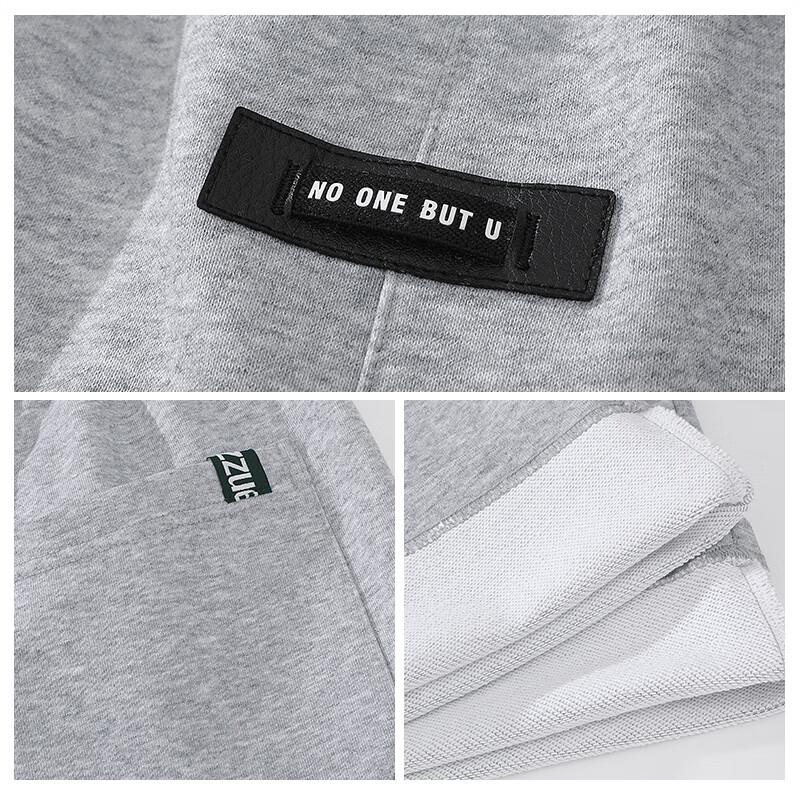 Izzue IT Men's Loose Straight Wide-Leg Street Style Pants