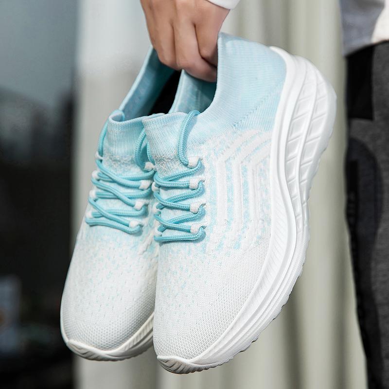 Fashion High Quality Color Men's Casual Sneakers Breathable Platform Women Trainers Sports Running Shoes Man Mesh Summer Sneakers Basket