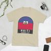 Haiti Flag Emblem Vintage Tshirts Unisex Novelty 100 Cotton Tee Shirt Round Collar Short Sleeve T Shirt Summer Clothes