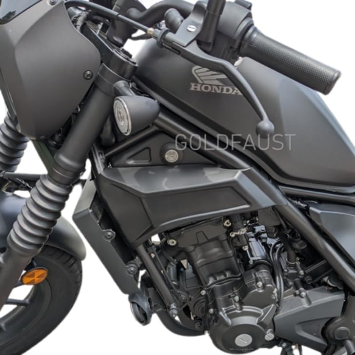 GOLDFAUST Rebel 250 Engine Cover Engine Panel Custom Parts for Rebel Cover/Side (2024 Model) Guard/Custom Parts/Engine Slider/Frame Slider/Side (Matte