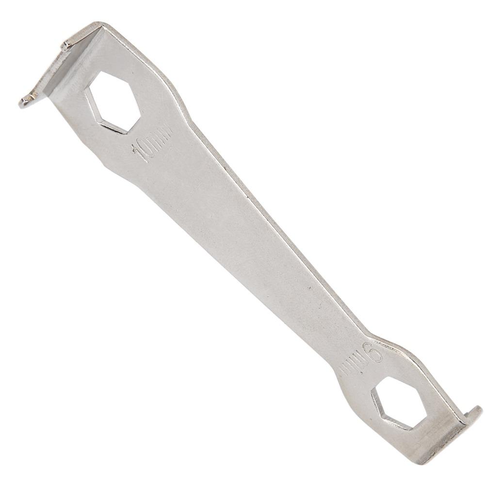 2PCS High Hardness Wrench Tooth Disc Wrench 9mm 10mm Chainring Wrench  Biking Cycling