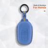 Car Key Case Cover Shell For Honda Vezel City Civic Jazz Brv Brv Hrv Remote Protector Suede Interior Accessories