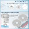 ABIY Replacement Kit For Roborock Q Revo Master, Qrevo Slim Robot Vacuum Main Side Brush Mop Cloth HEPA Filter Dust Bag