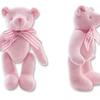 Knitted Teddy Bear Plush Toy - Creative Yarn Doll with Moveable Joints, Articulated Soft Cuddle Toy for Kids & Collectors